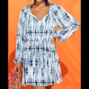 Red Dress Boutique shibori dress